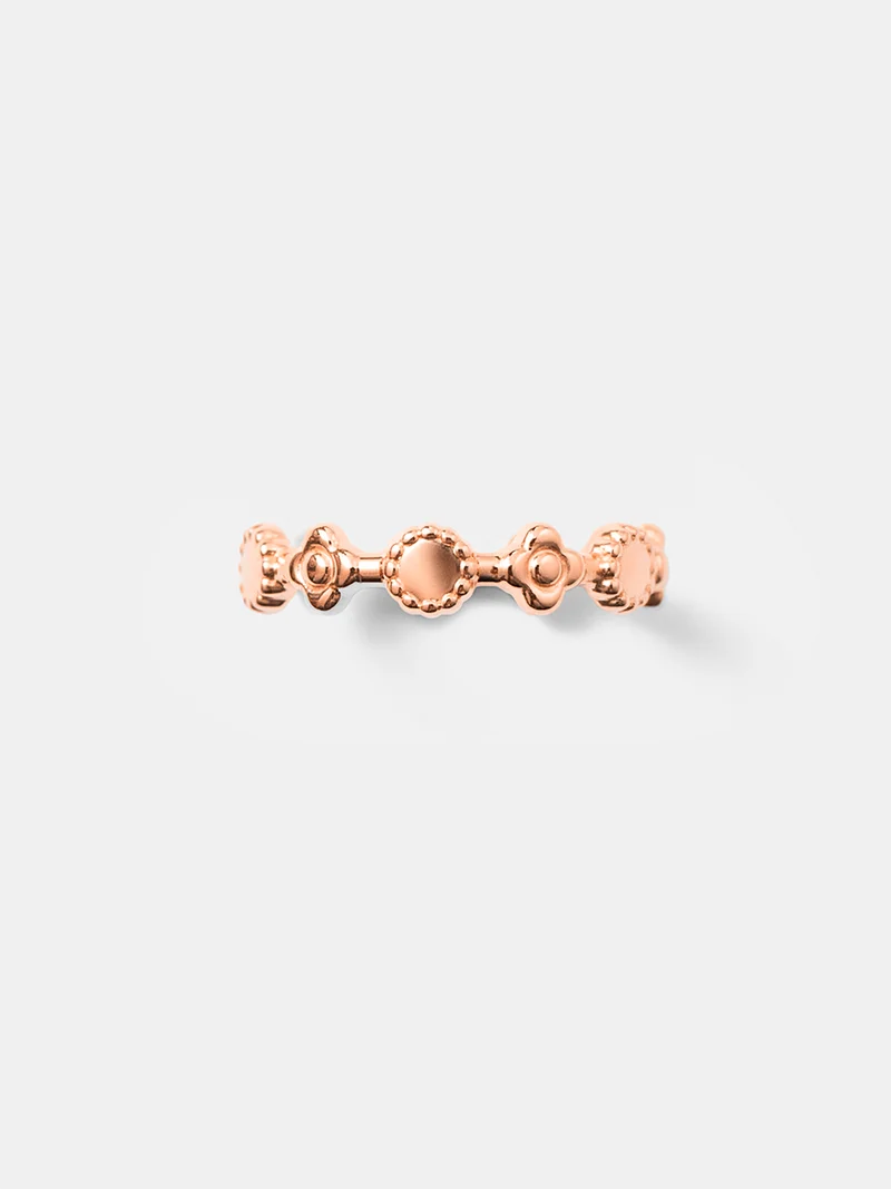 Flower Band Ring