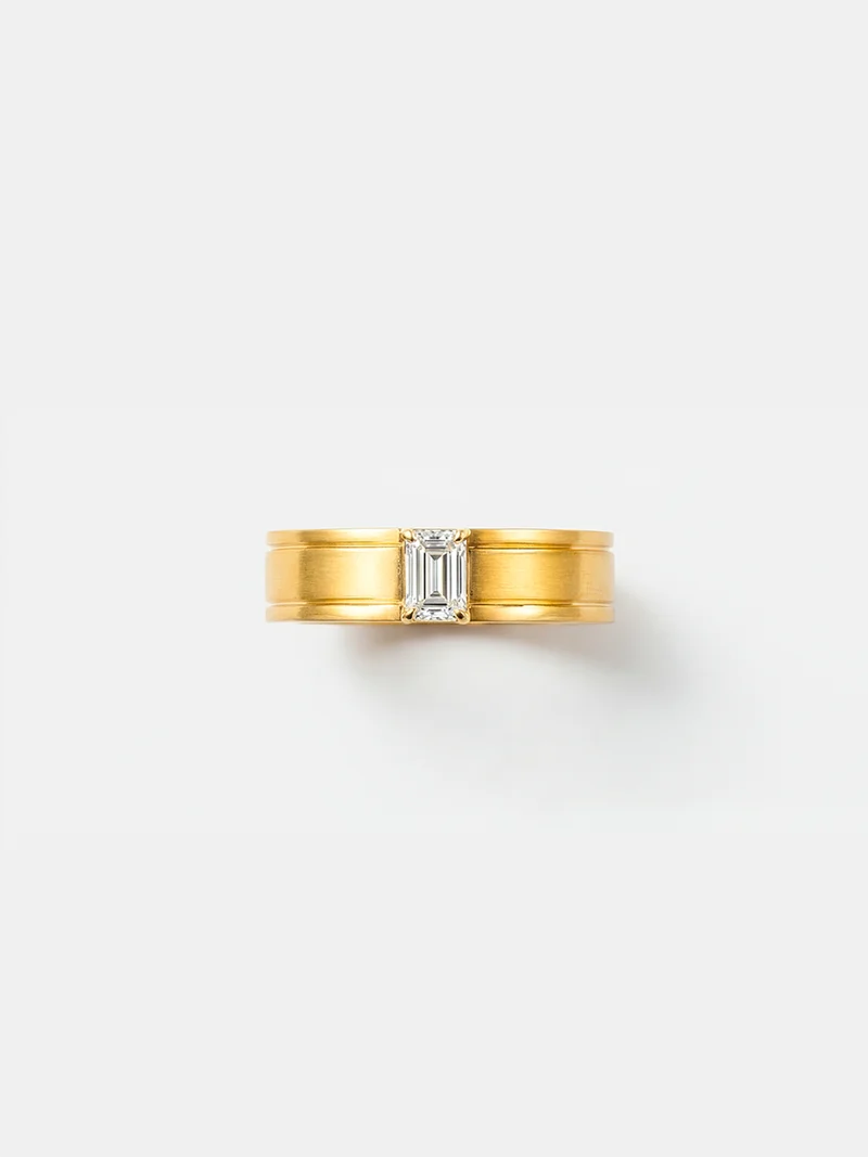 Refined Sparkle Ring