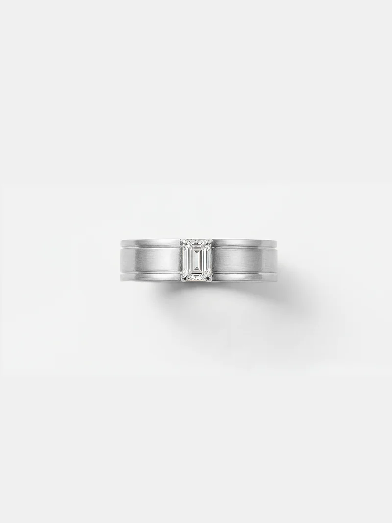 Refined Sparkle Ring