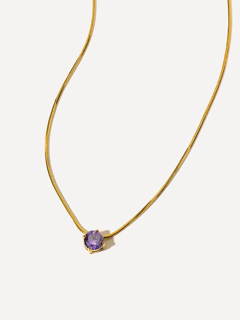 Crystal Delight Purple Kette