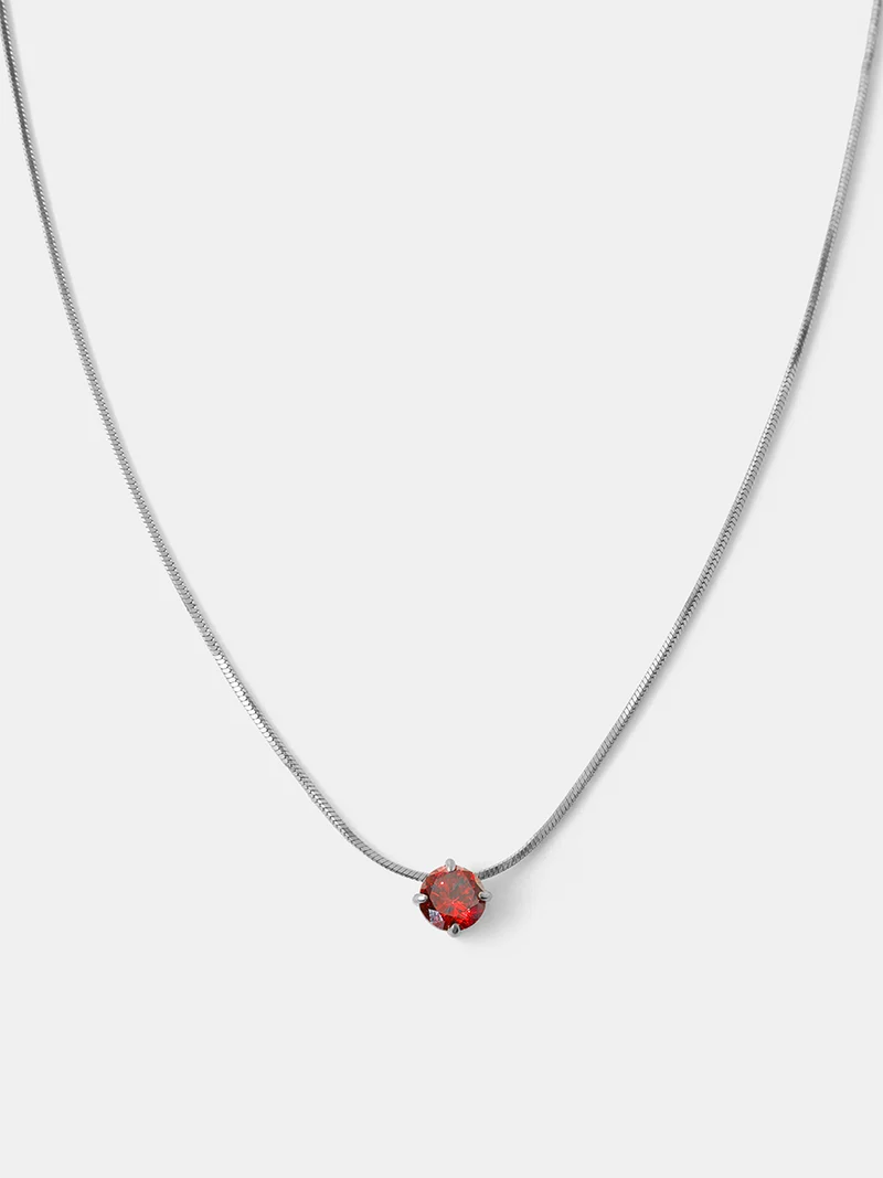 Crystal Delight Dark Red Kette