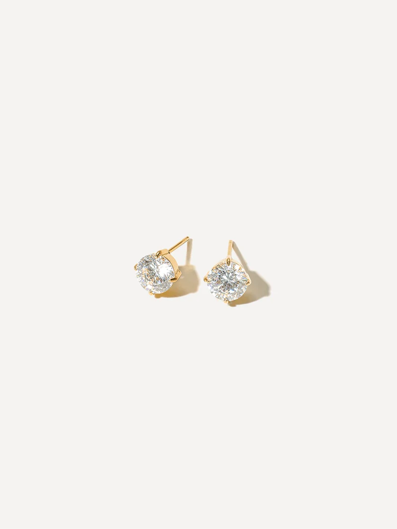 Crystal Delight Pure Small Stub-Ohrringe