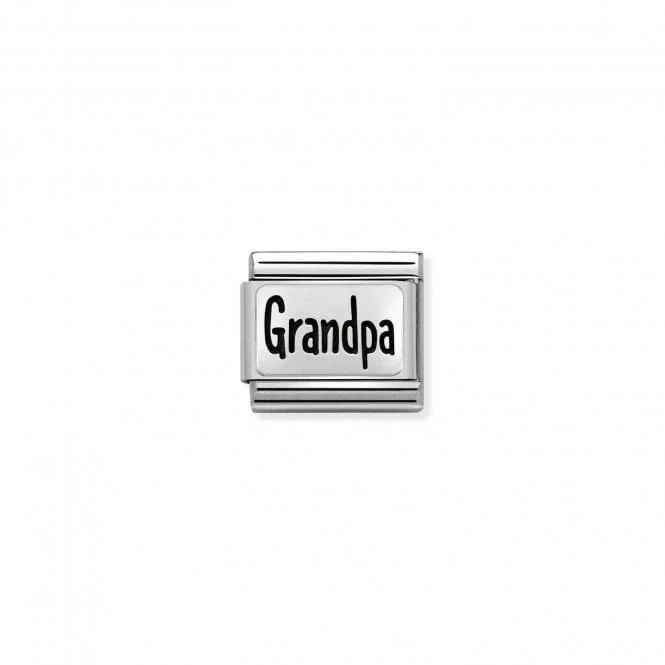 Classic Silver Grandpa Friends & Family Charms
