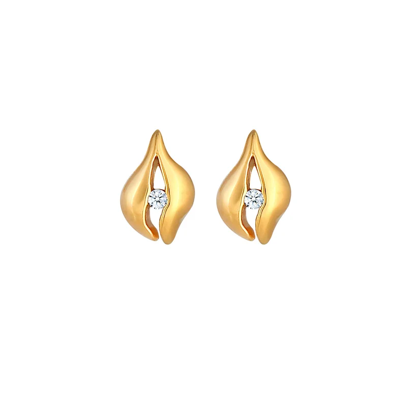 Ohrstecker Tropfen | Diamant ( Weiß, 0,03 ct )