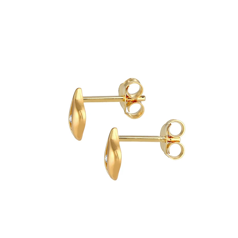 Ohrstecker Tropfen | Diamant ( Weiß, 0,03 ct )