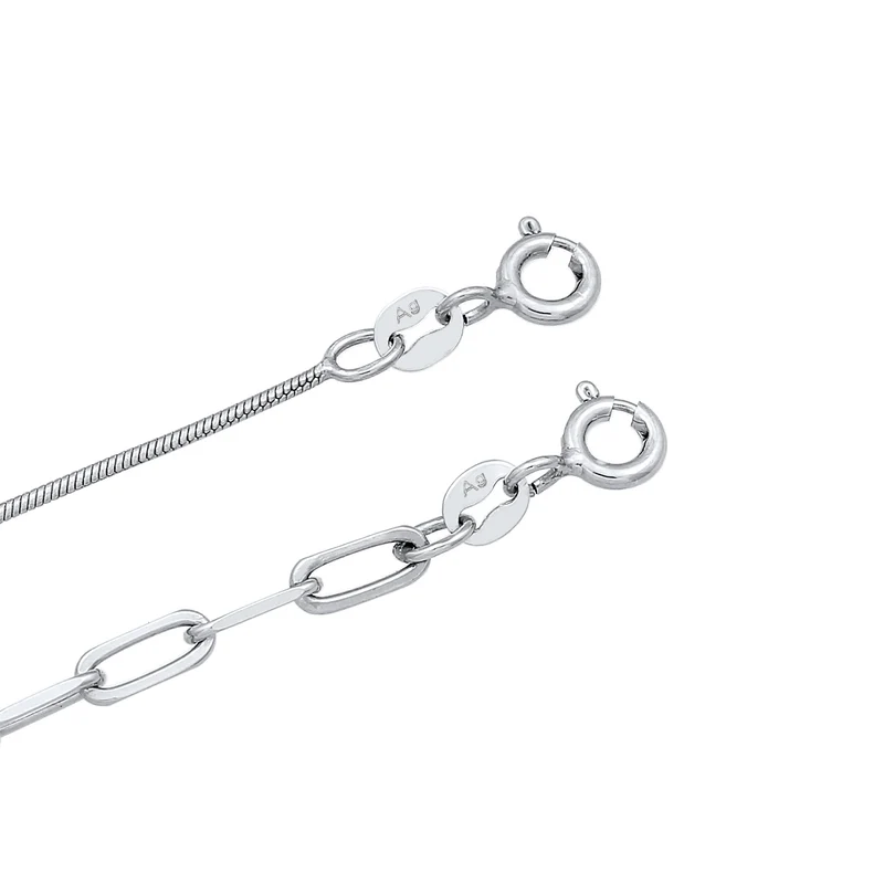 Glieder- & Schlangenarmband 2er Set