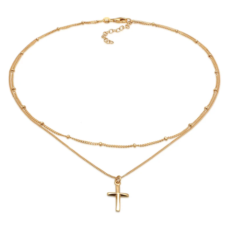 Kugel-Choker Kreuz