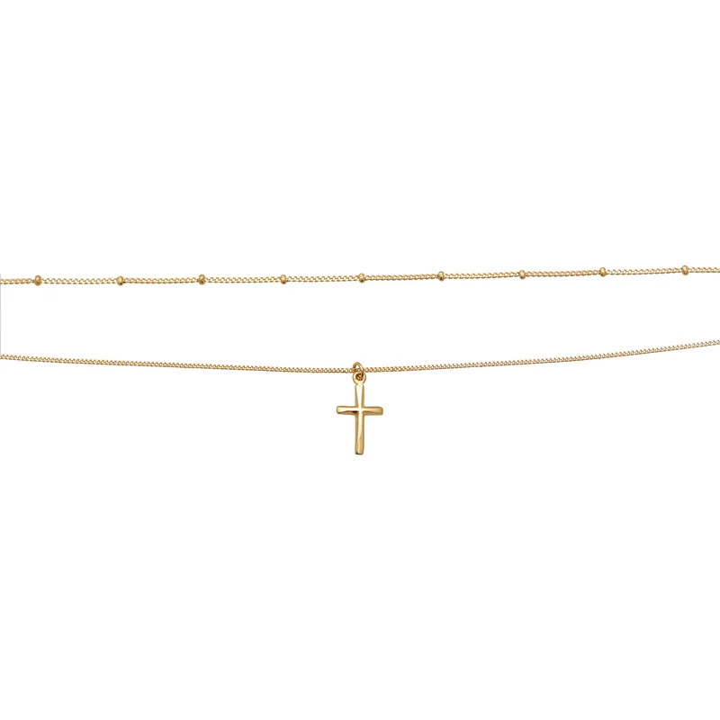 Kugel-Choker Kreuz