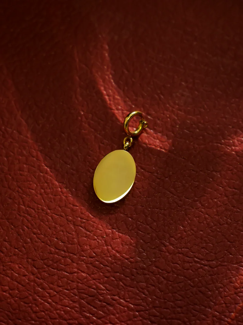 Oval Elegance Ketten-Charm