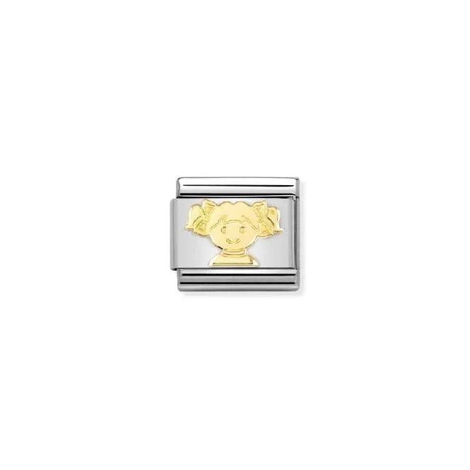 Classic Gold Girl Friends & Family Charms