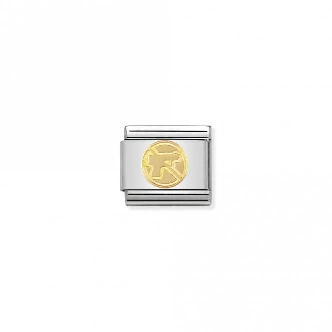 Classic Gold No War Peace Charms