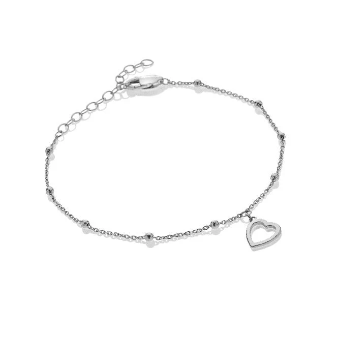 Silver Whisper 30th Birthday Bracelet