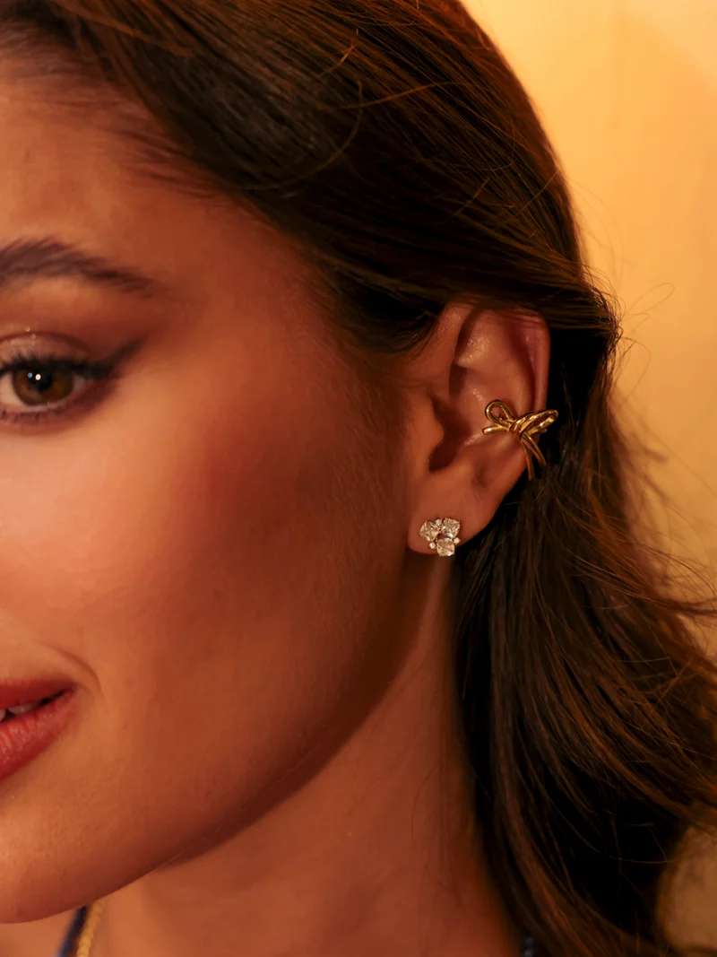 Twist Bow Earcuff