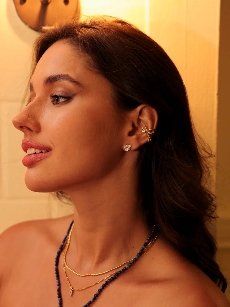 Twist Bow Earcuff