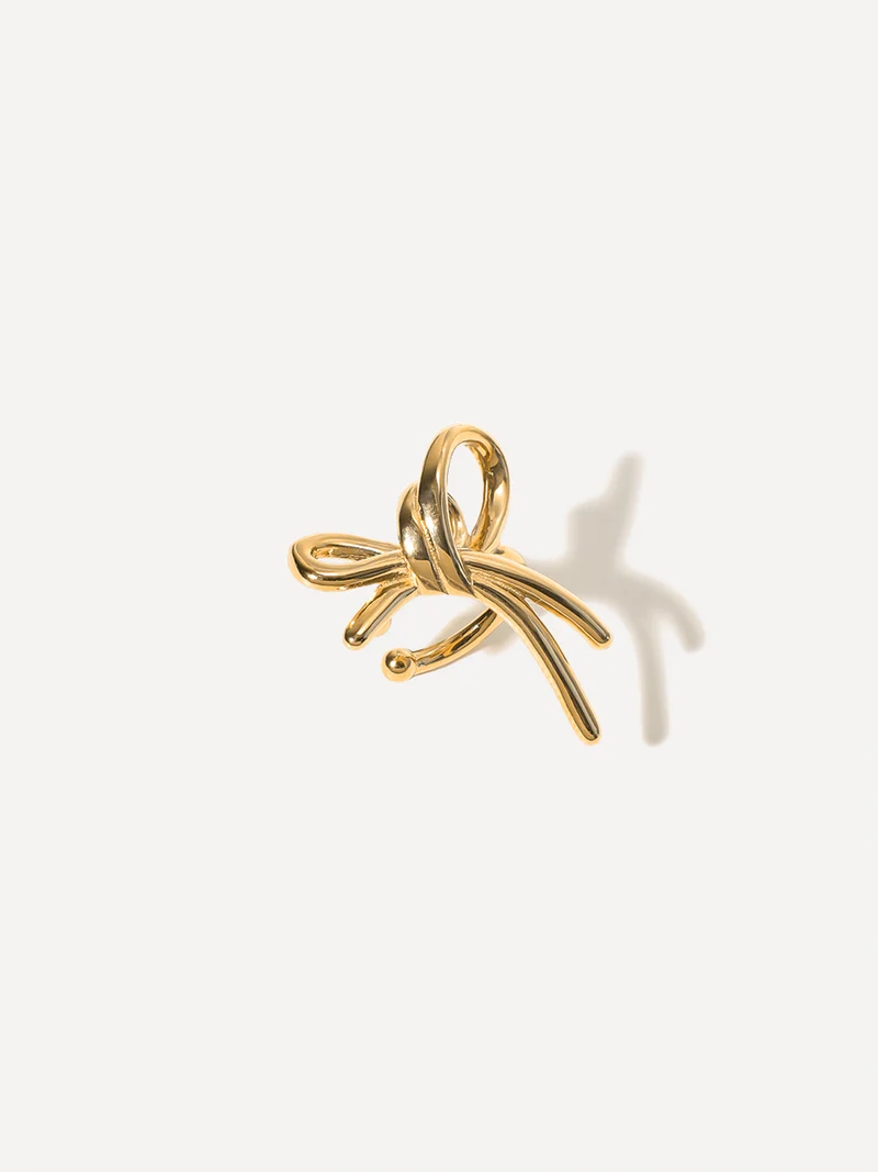 Twist Bow Earcuff