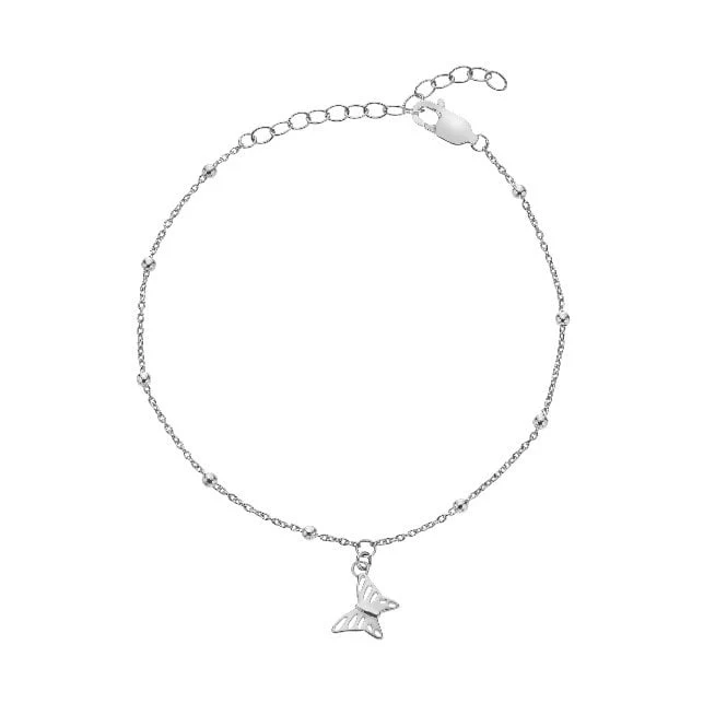 Silver Whisper Brave Bracelet