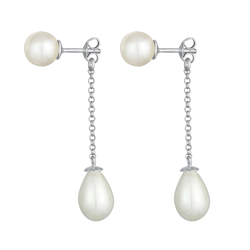 Earjacket | Muschelkernperlen
