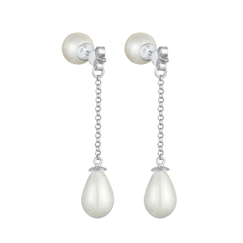 Earjacket | Muschelkernperlen