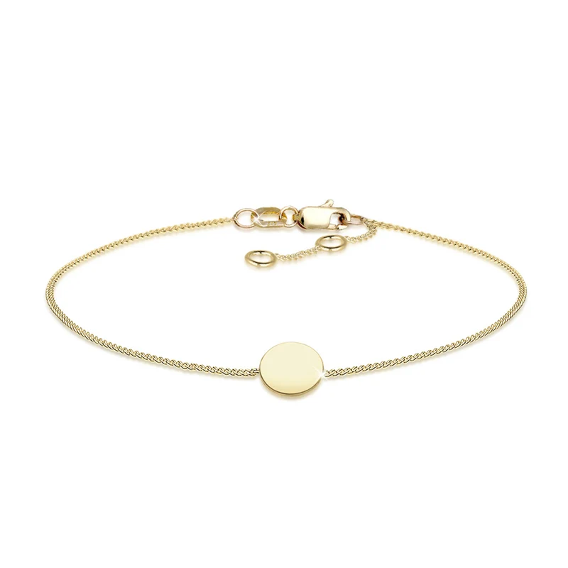 Armband Plättchen Geo