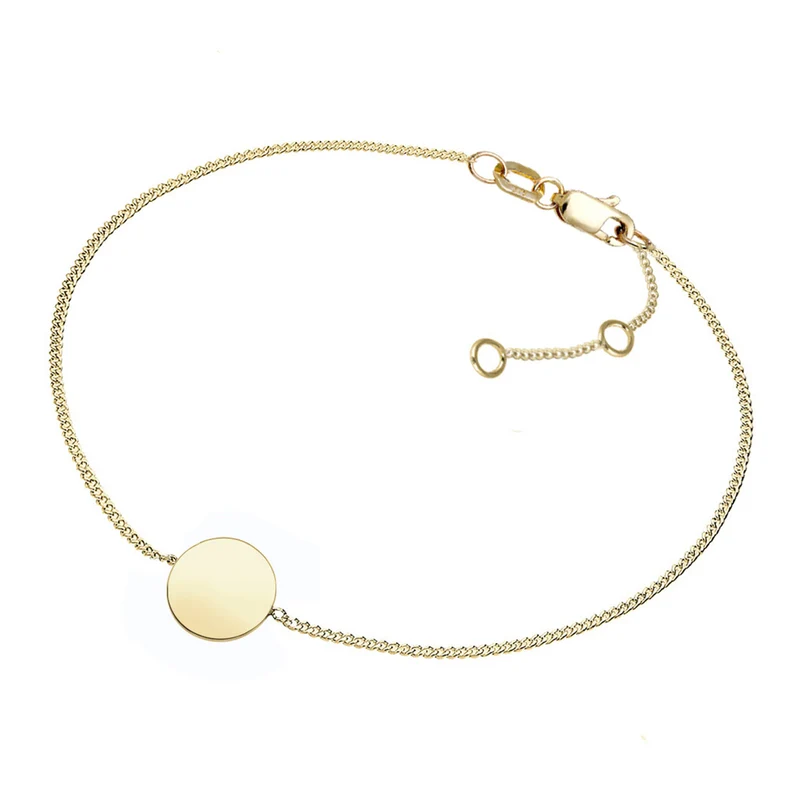 Armband Plättchen Geo