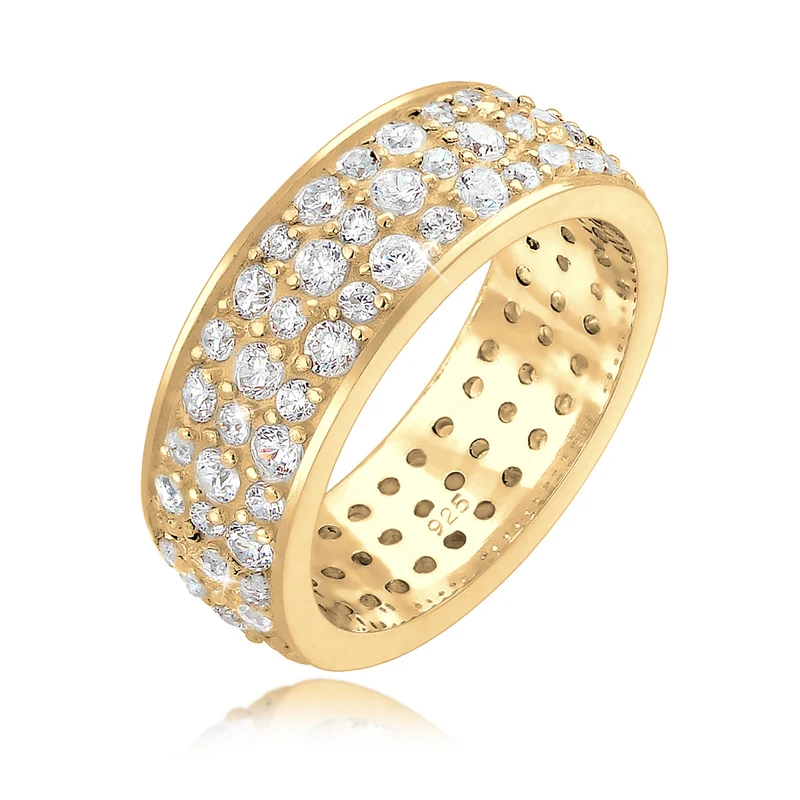 Bandring | Zirkonia ( Weiß )