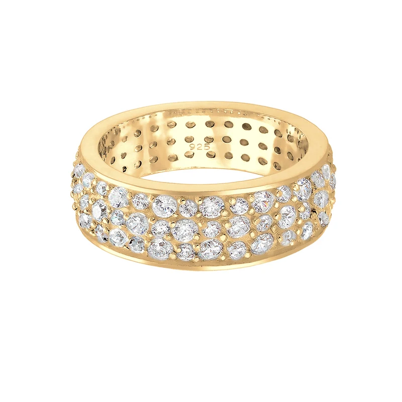Bandring | Zirkonia ( Weiß )