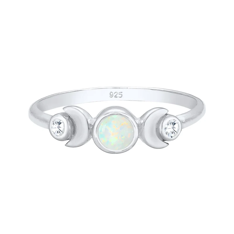 Ring Astro | Opal ( Weiß )