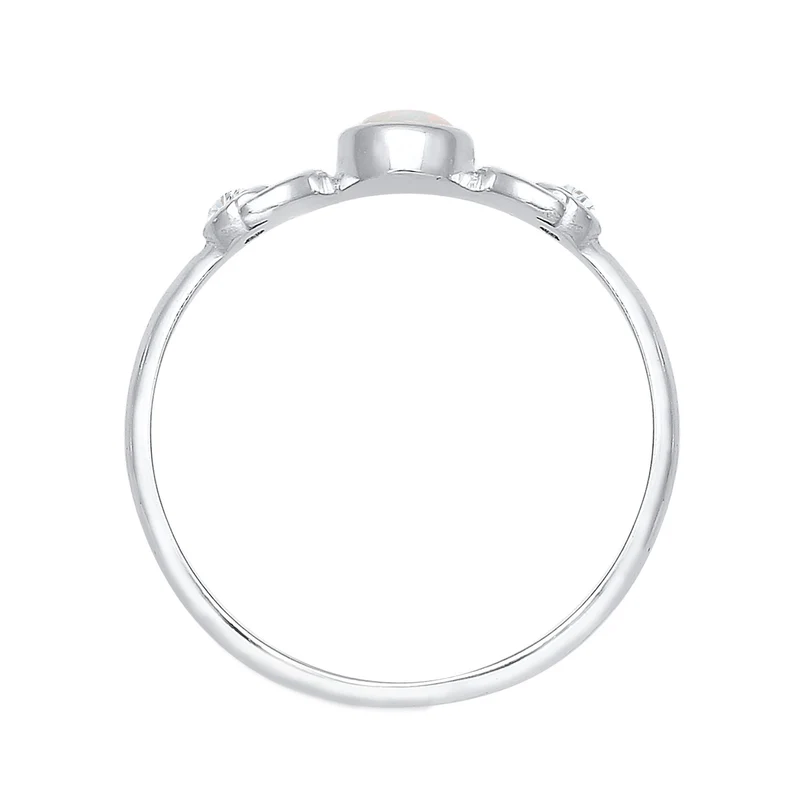 Ring Astro | Opal ( Weiß )