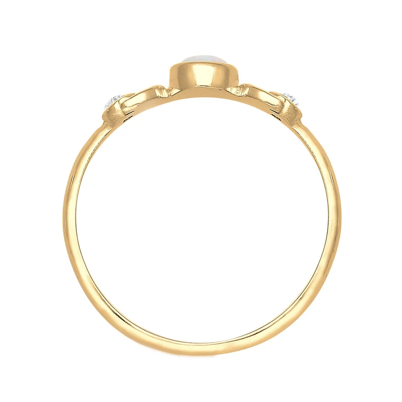 Ring Astro | Opal ( Weiß )