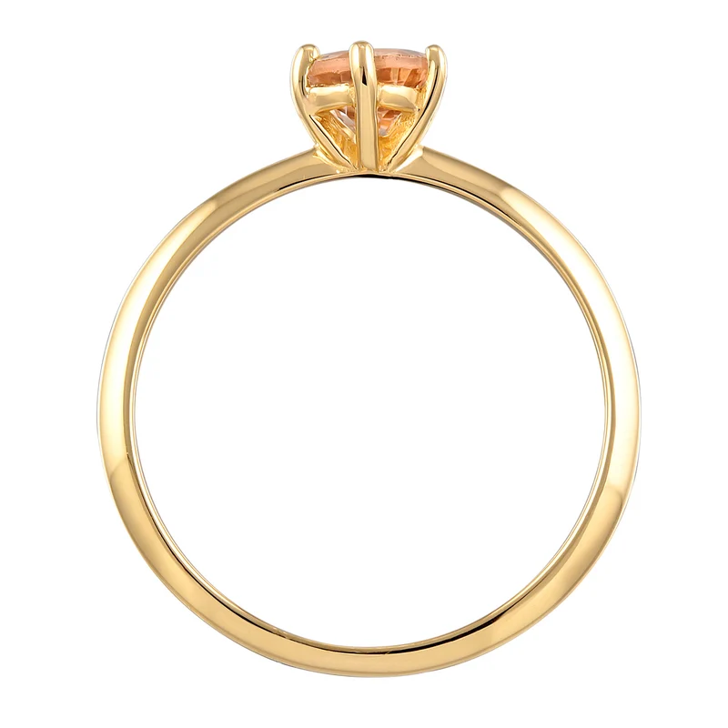 Solitär-Ring | Morganit (Rosa)