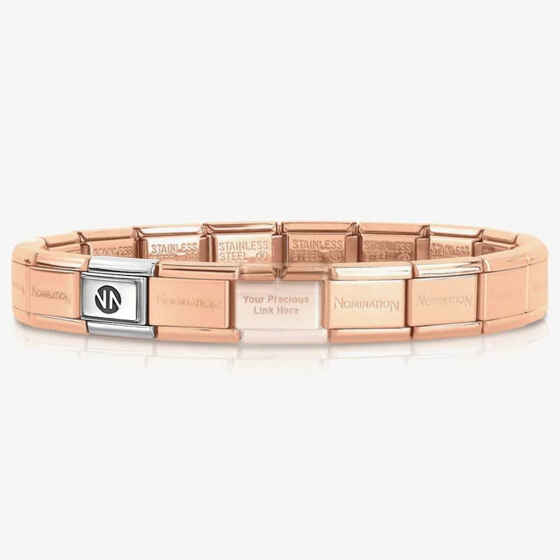 Rose Gold Charm Bracelet