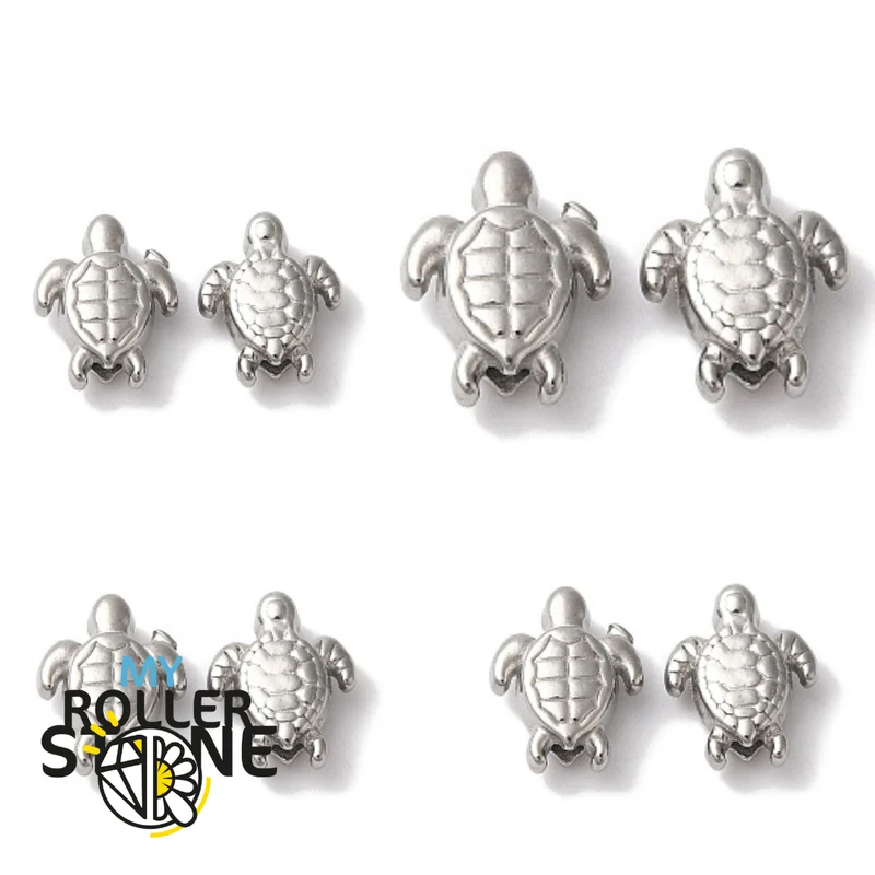 Schildkrötenperle aus Edelstahl