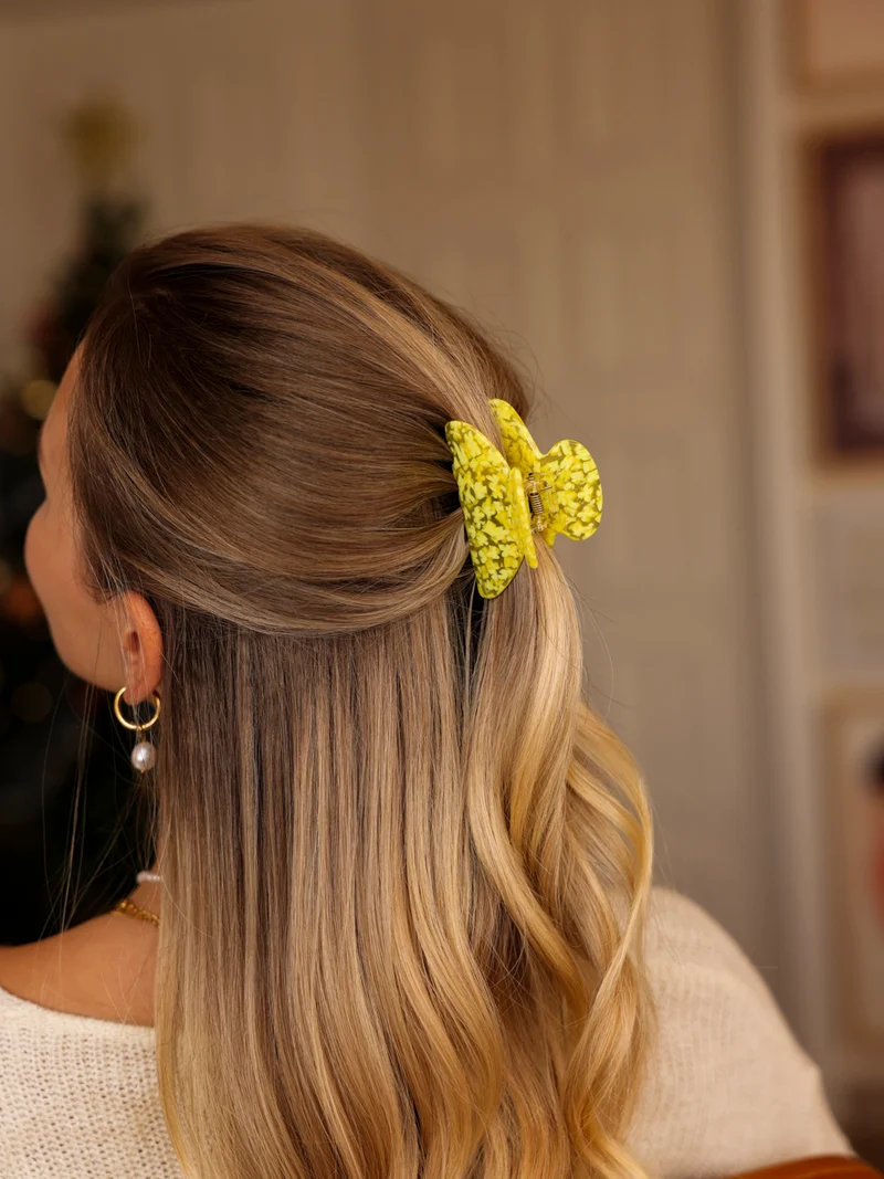 Dreamy Vibe Haarklammer Yellow Floral