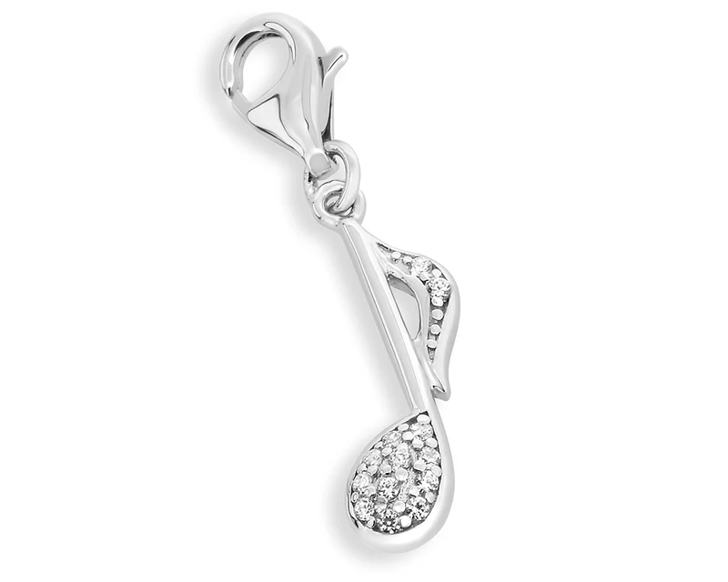 NOTE SILBER NOTEN ANHÄNGER ANHÄNGER MUSIK SYMBOL 925 SILBER