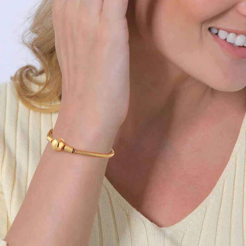 Schlangen-Armband Kugel