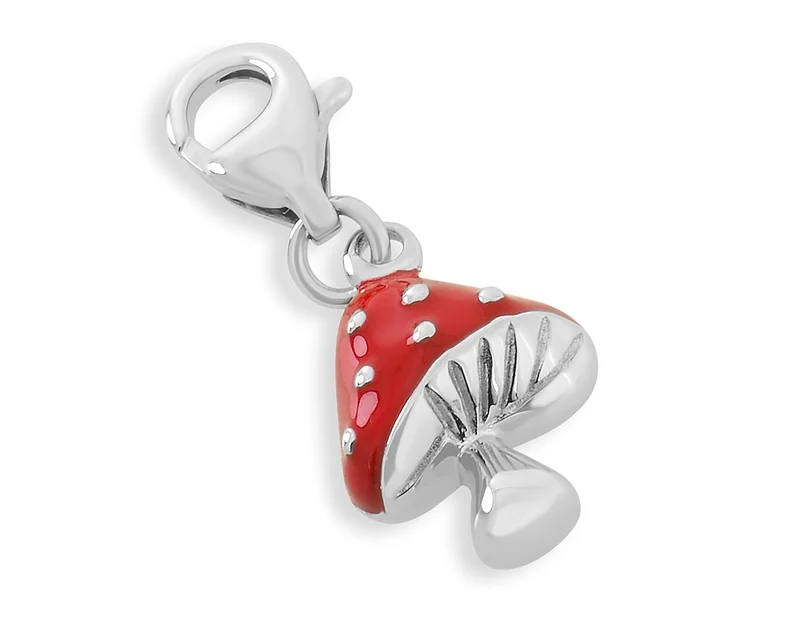 CHARM ANHÄNGER GLÜCKSPILZ ARMBAND PILZ GLÜCKSBRINGER