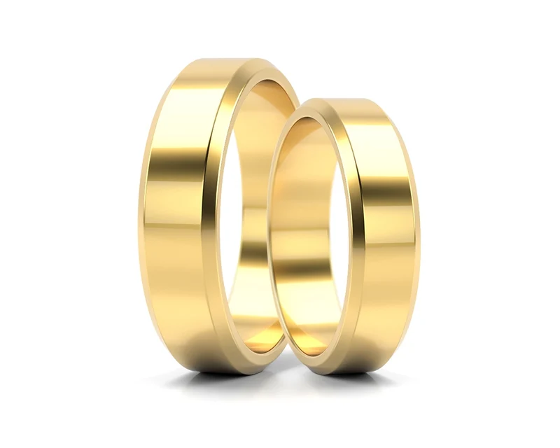 585er GOLDRING TRAURINGE MODERNE EHERINGE ONLINE JUWELIER