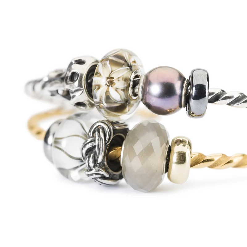 Silber Spacer - oxidiert