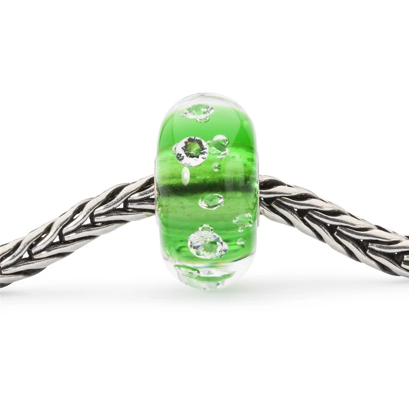 Diamanten Bead Smaragdgrün