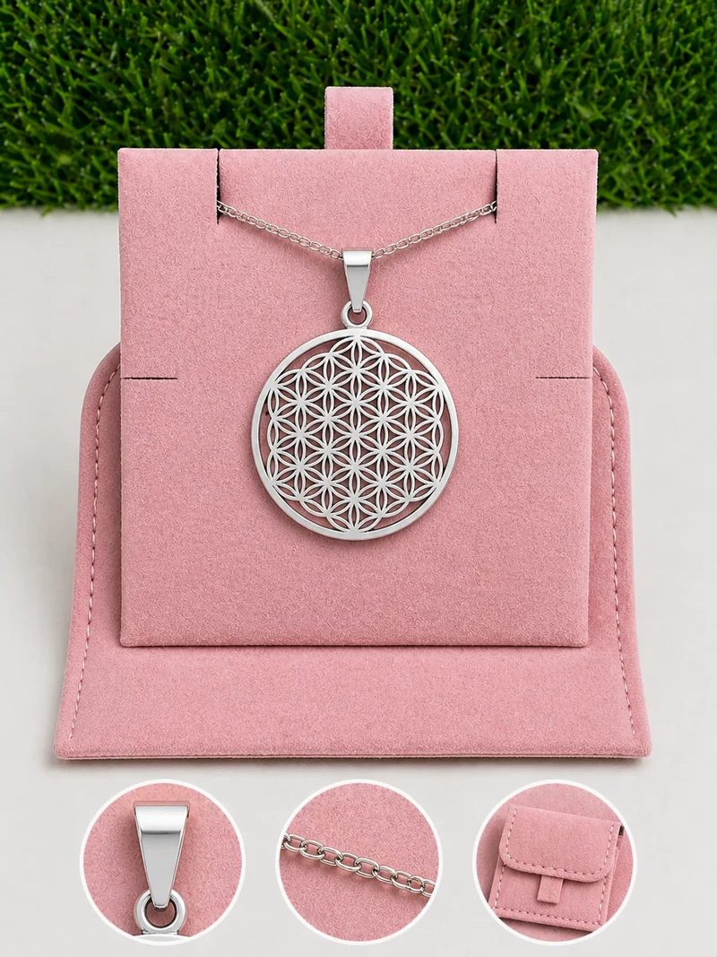 Kombinieren Sie Ihren Anhänger mit unserem Komplettset (Kette + Öse + Beutel ❤️).