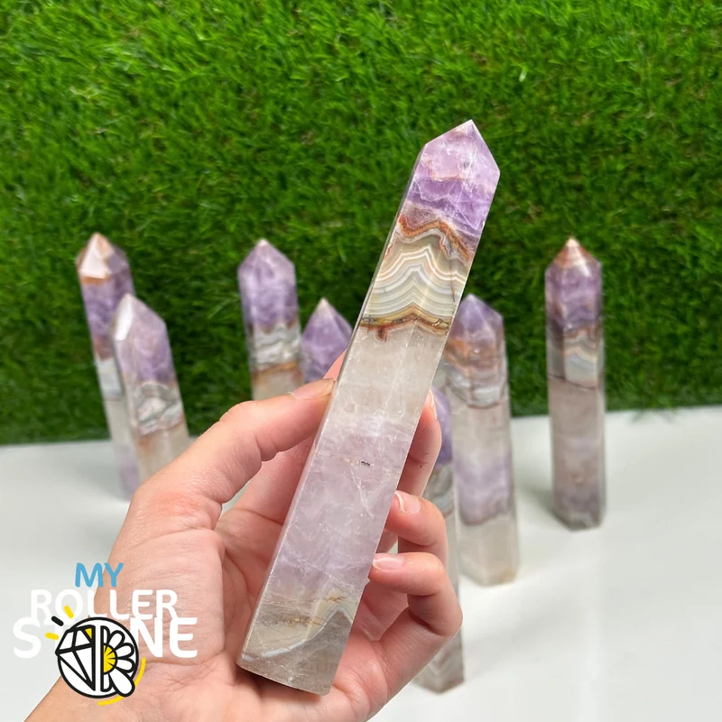 Amethyst-Achatspitze