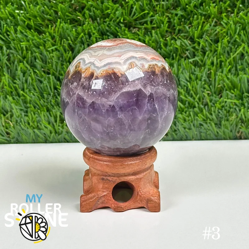 Achatisierte Amethystkugel