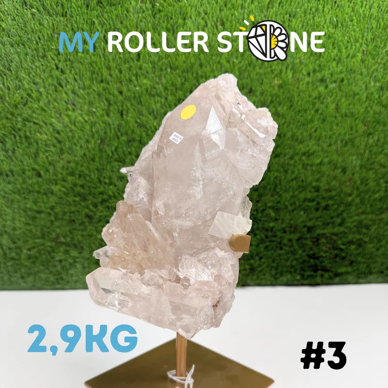 Bergkristall auf Träger #3