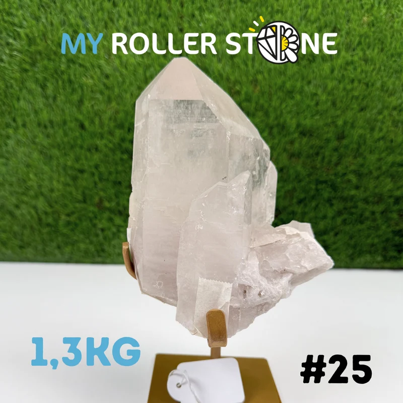 Bergkristall auf Träger #25