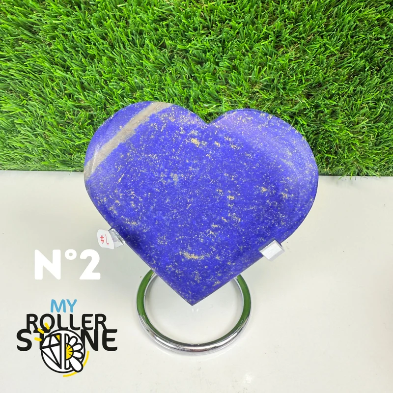 Lapislazuli Herz mit Ständer