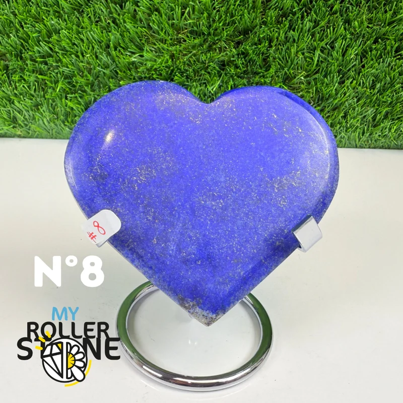 Lapislazuli Herz mit Ständer