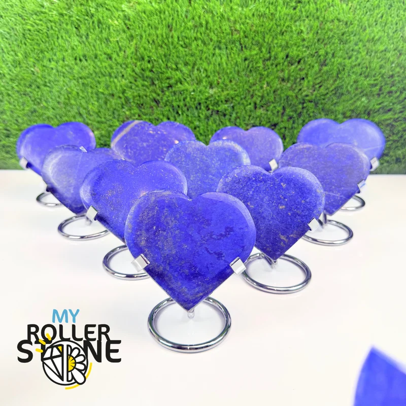 Lapislazuli Herz mit Ständer