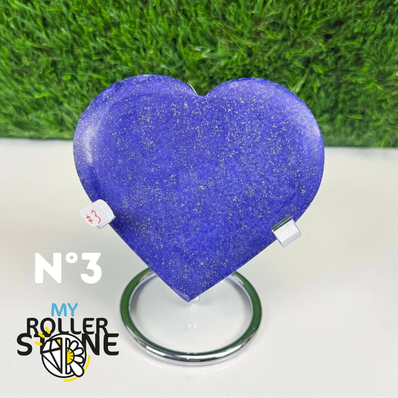Lapislazuli Herz mit Ständer
