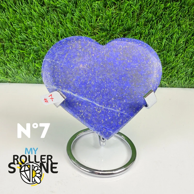Lapislazuli Herz mit Ständer