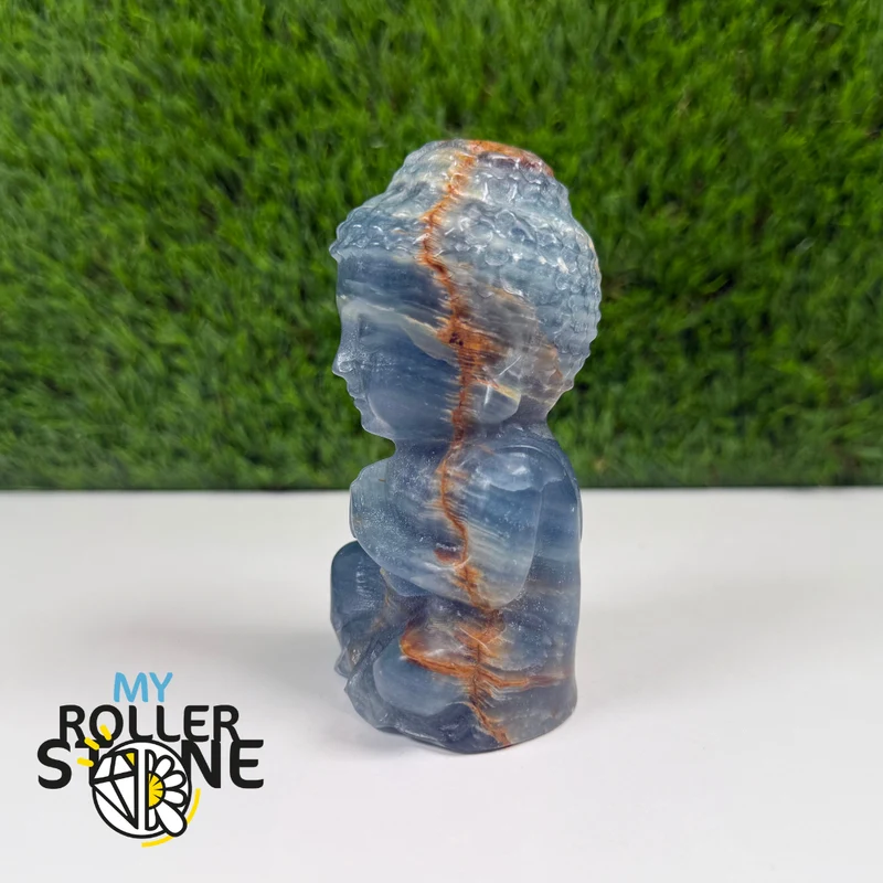Blauer Onyx-Buddha